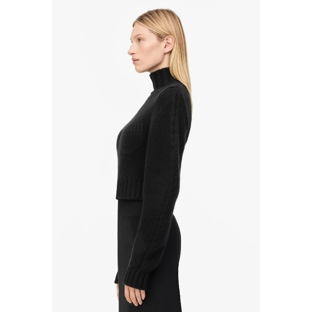 Zara | Limited Edition Cashmere Bustier Sweater